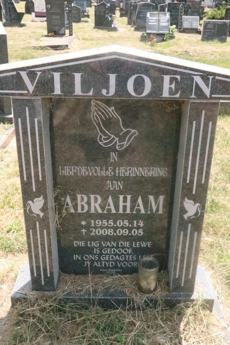 VILJOEN Abraham 1955-2008