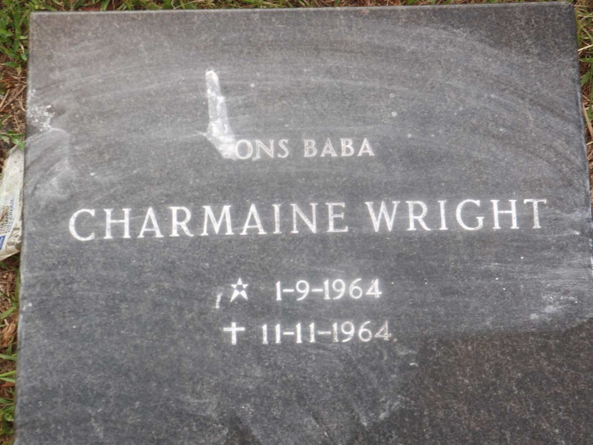 WRIGHT Charmaine 1964-1964