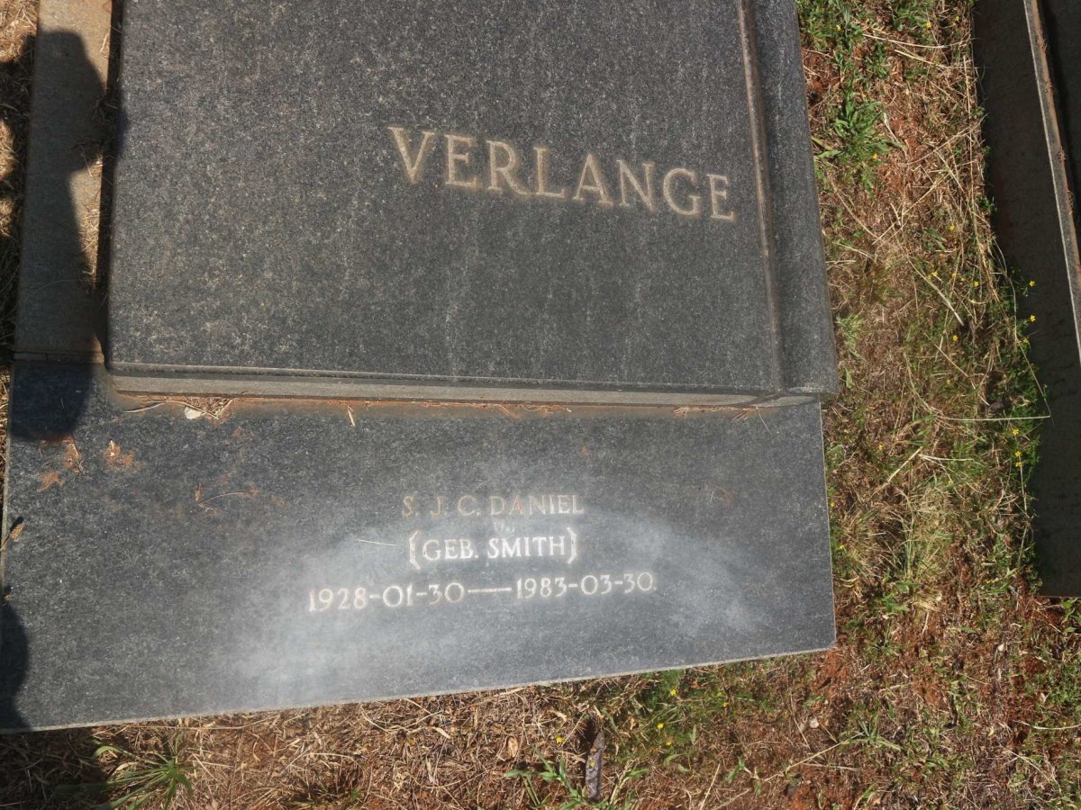 ? S.J.C. Daniel nee SMITH 1928-1983