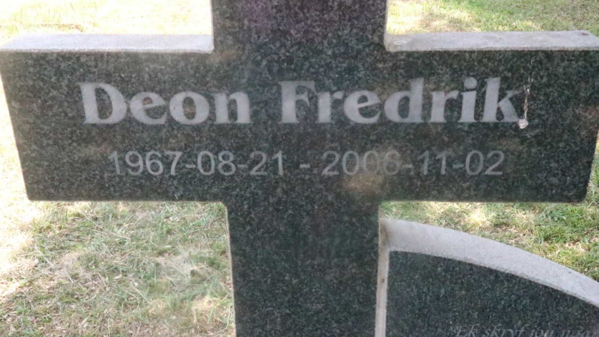 ? Deon Fredrik 1967-2006