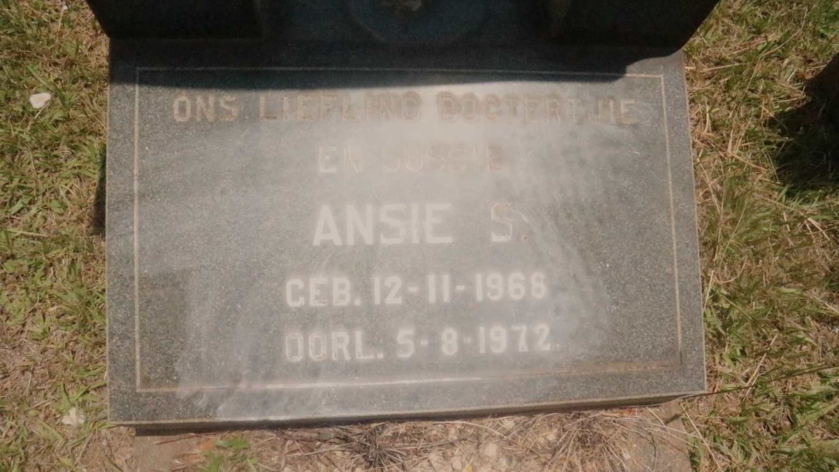 ? Ansie S. 1968-1972