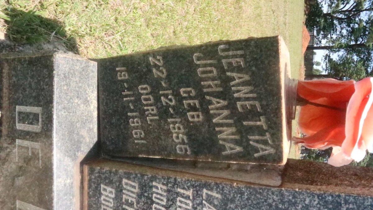 ? Jeanetta Johanna, de 1956-1961