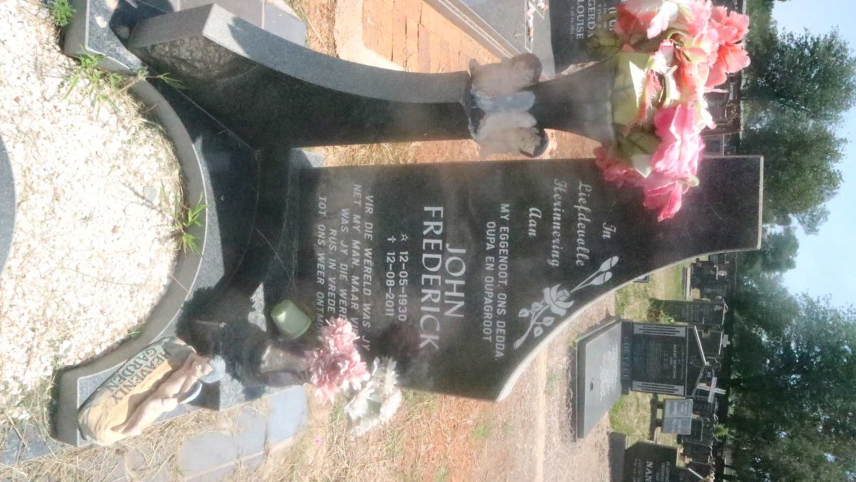 ? John Frederick 1930-2011