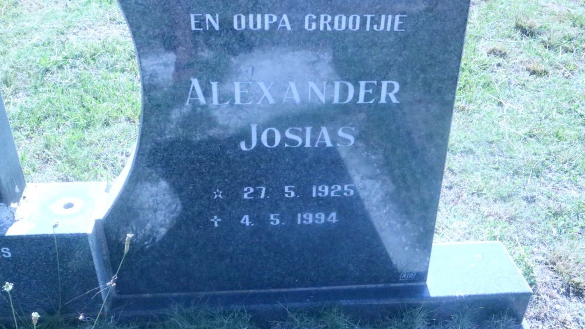 ? Alexander Josias 1925-1994