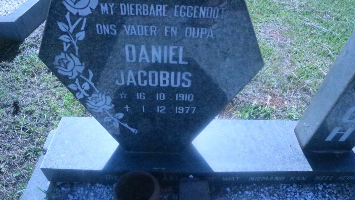 ? Daniel Jacobus 1910-1977