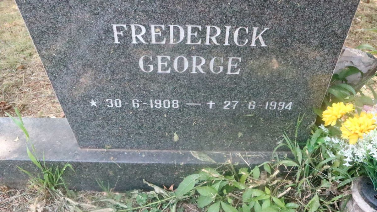 ? Frederick George 1908-1994
