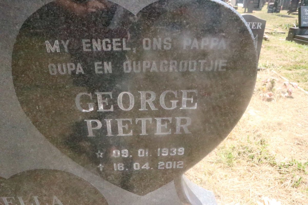 ? George Pieter 1939-2012