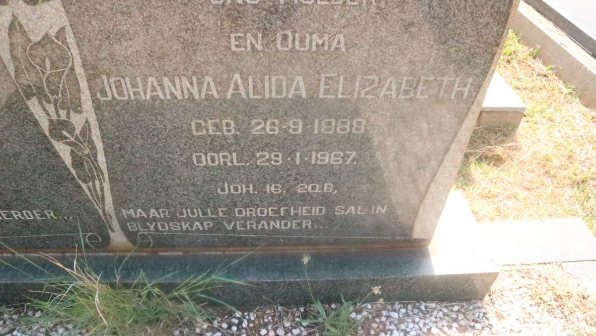 ? Dirk Cornelius 1884-1965 &amp; Johanna Alida Elizabeth 1888-1967