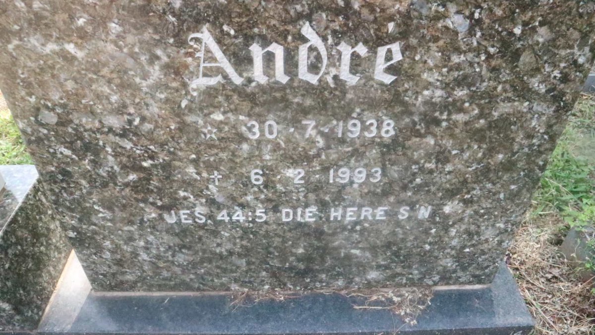 ? Andre 1938-1993