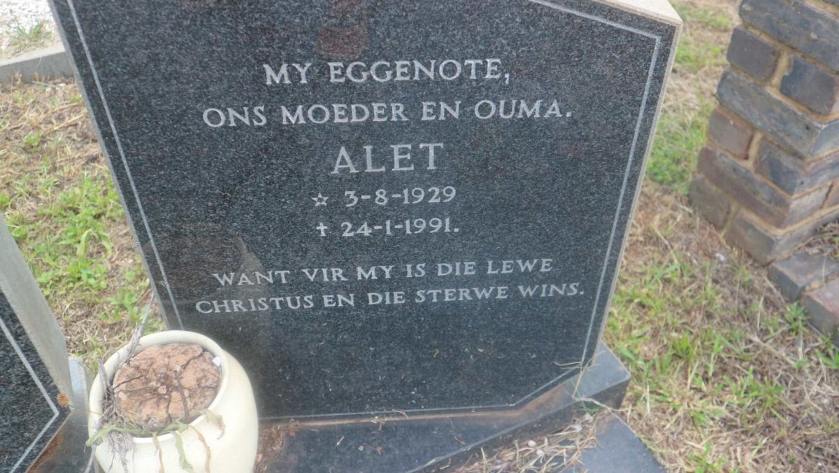 ? Alet 1929-1991