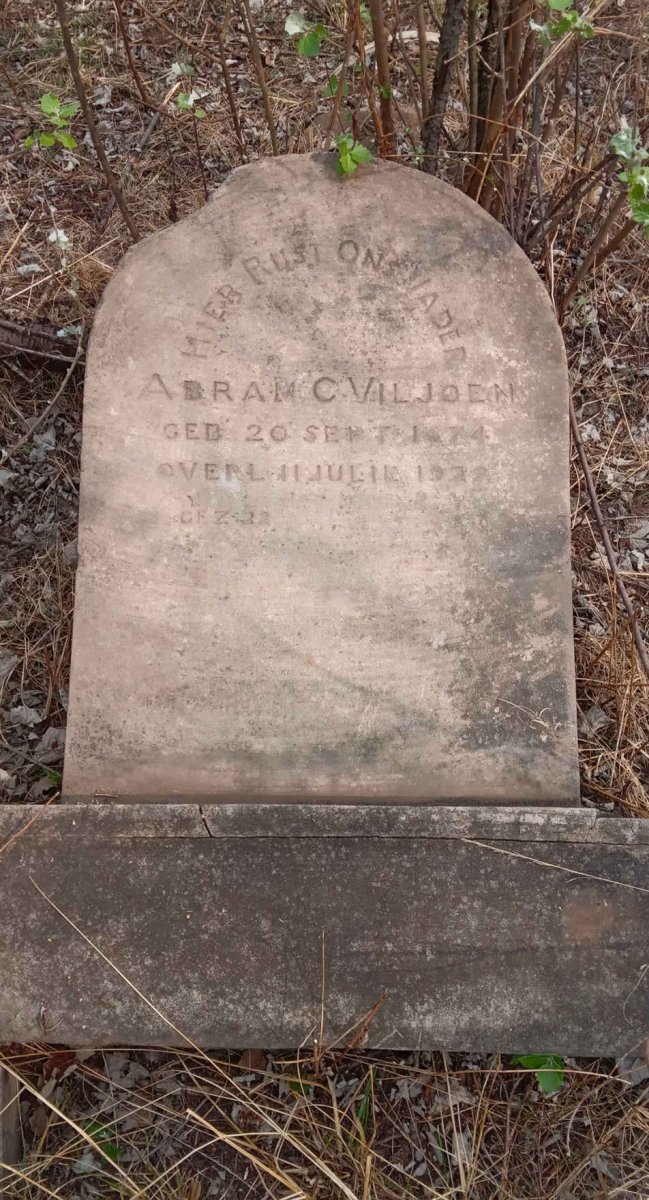 VILJOEN Abraham C. 1874-1922