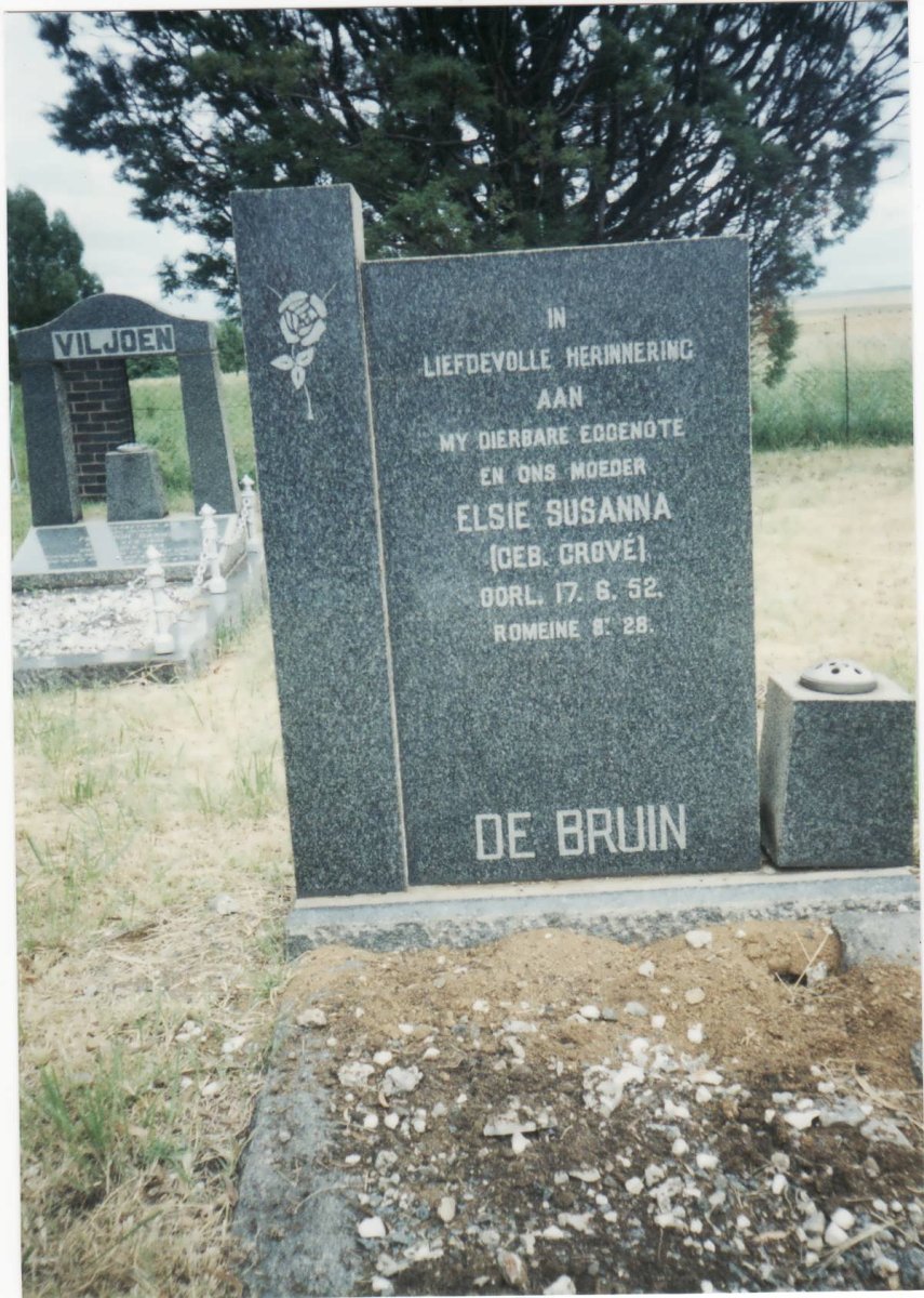 BRUIN Elsie Susanna, de nee GROVE -1952