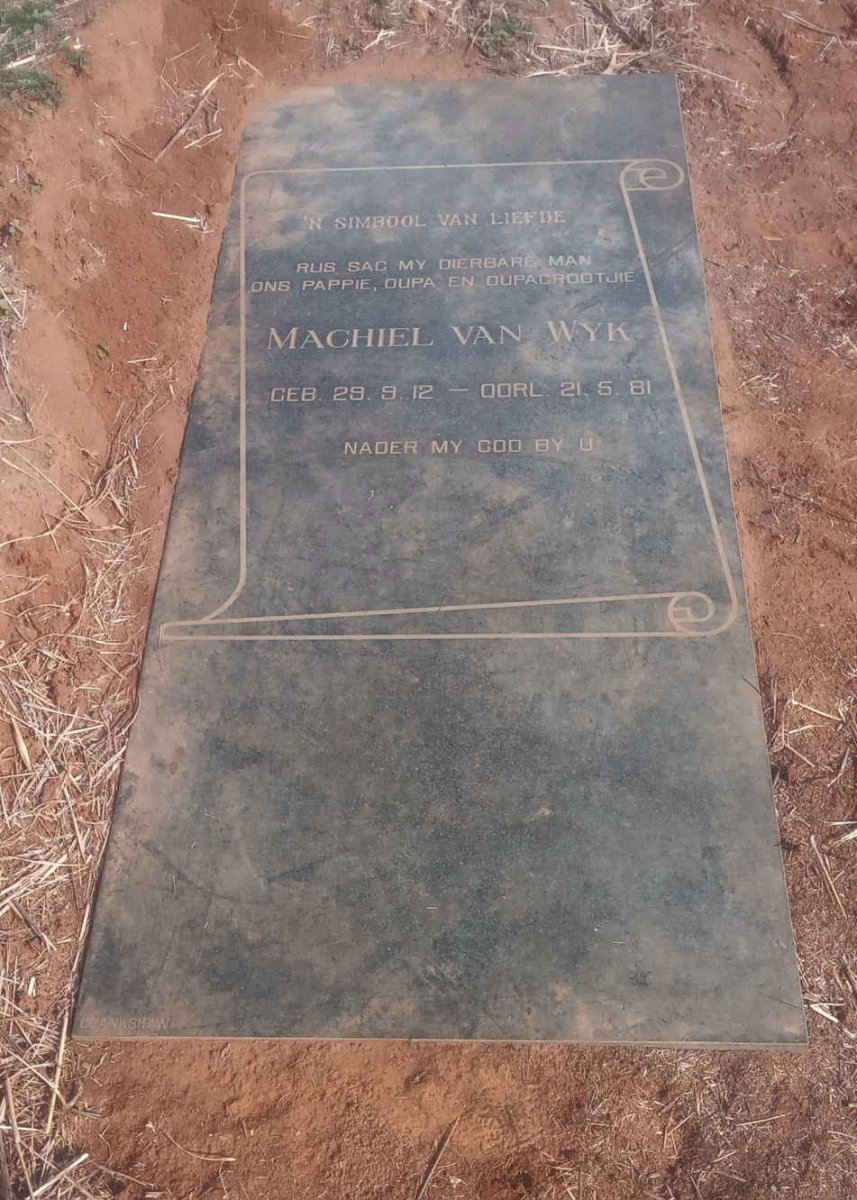 WYK Machiel, van 1912-1981