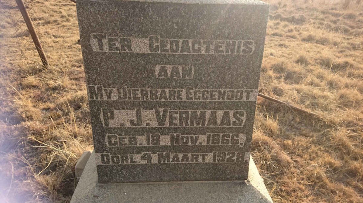 VERMAAS P.J. 1866-1928