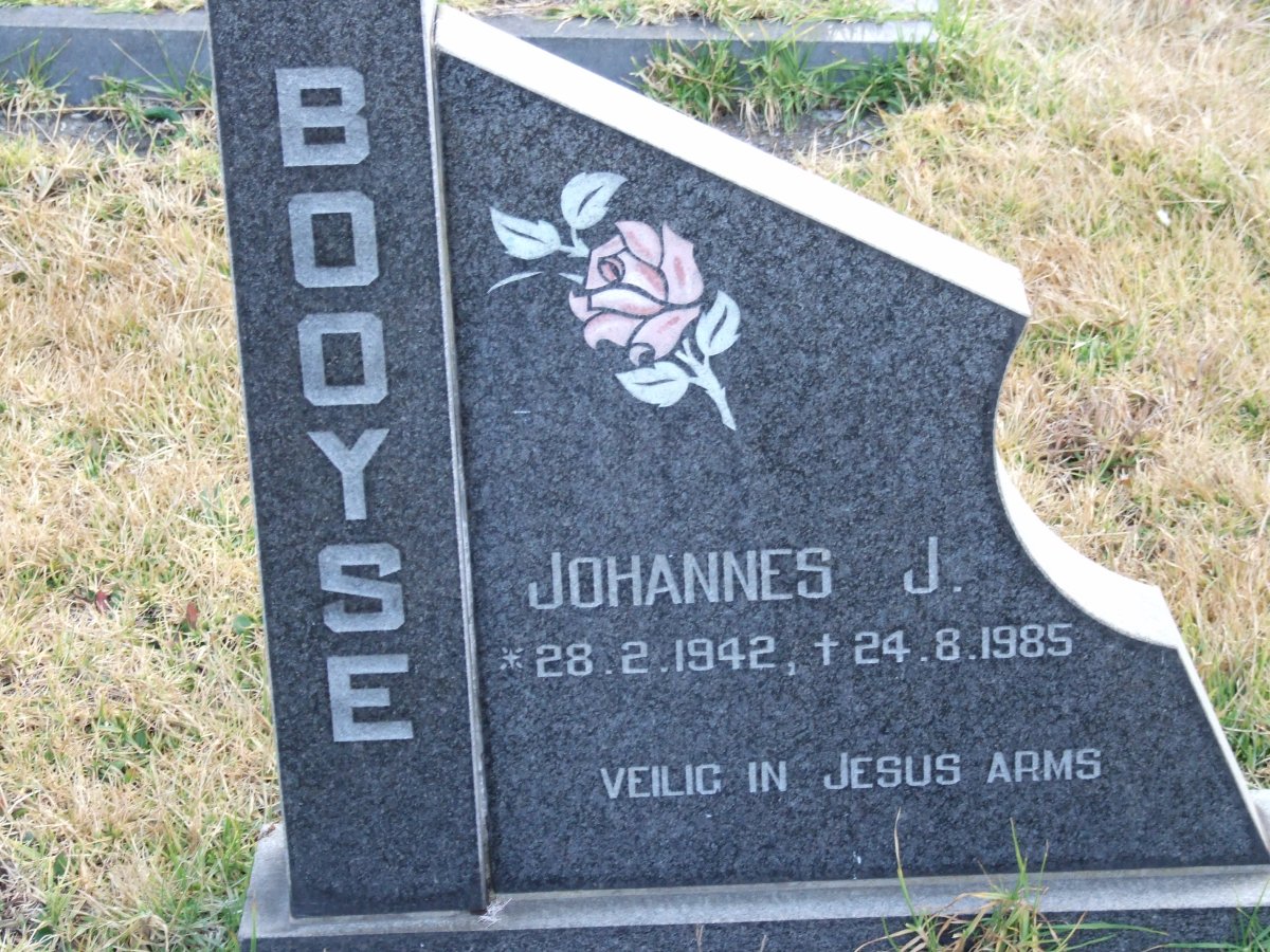 BOOYSE Johannes J. 1942-1985
