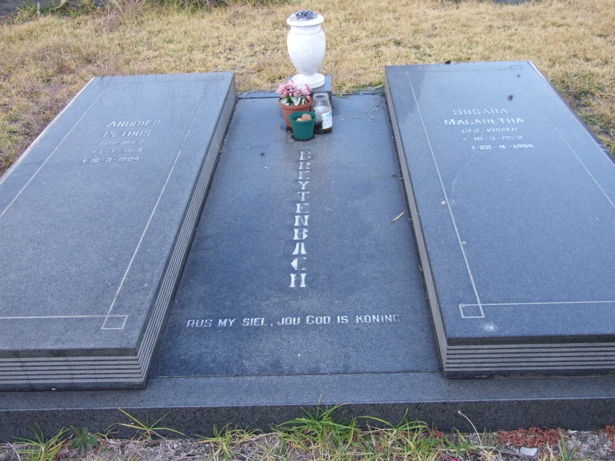 BREYTENBACH Andries Petrus 1919-1984 &amp; Susara Magaretha VISSER 1922-1994