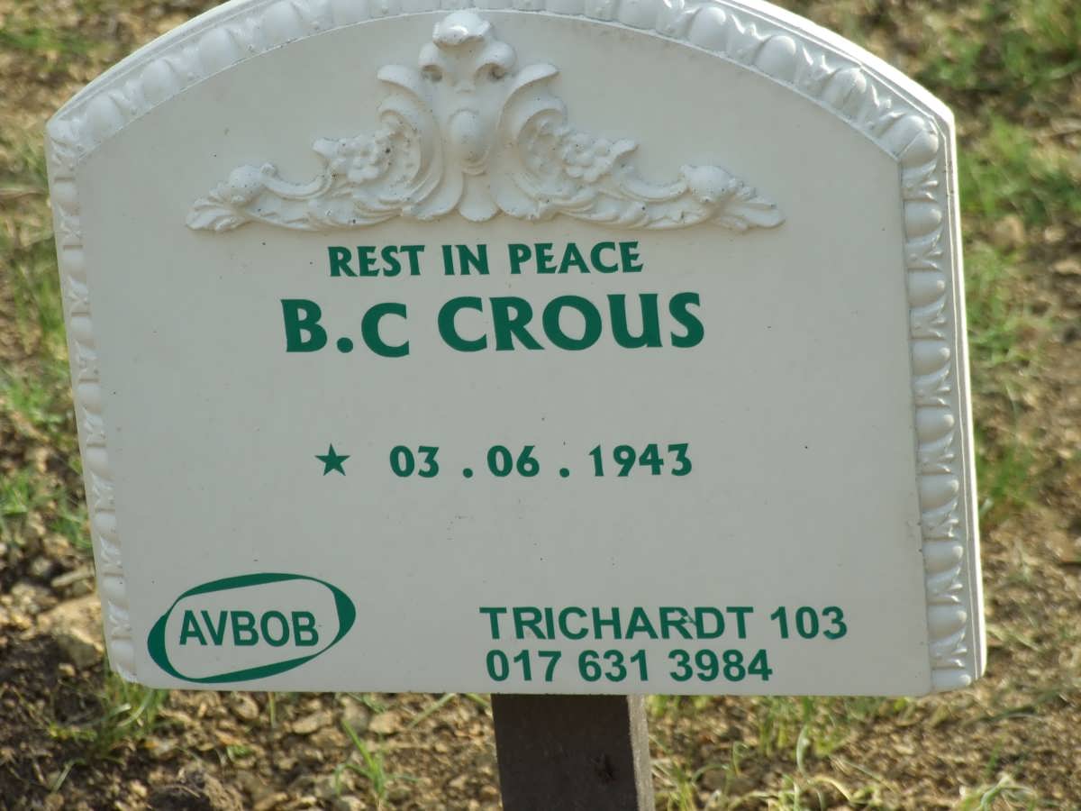 CROUS B.C. 1943-