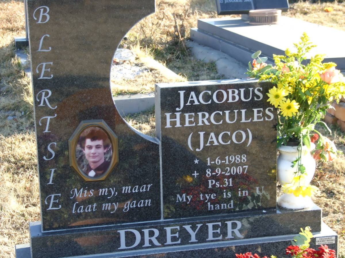 DREYER Jacobus Hercules 1988-2007