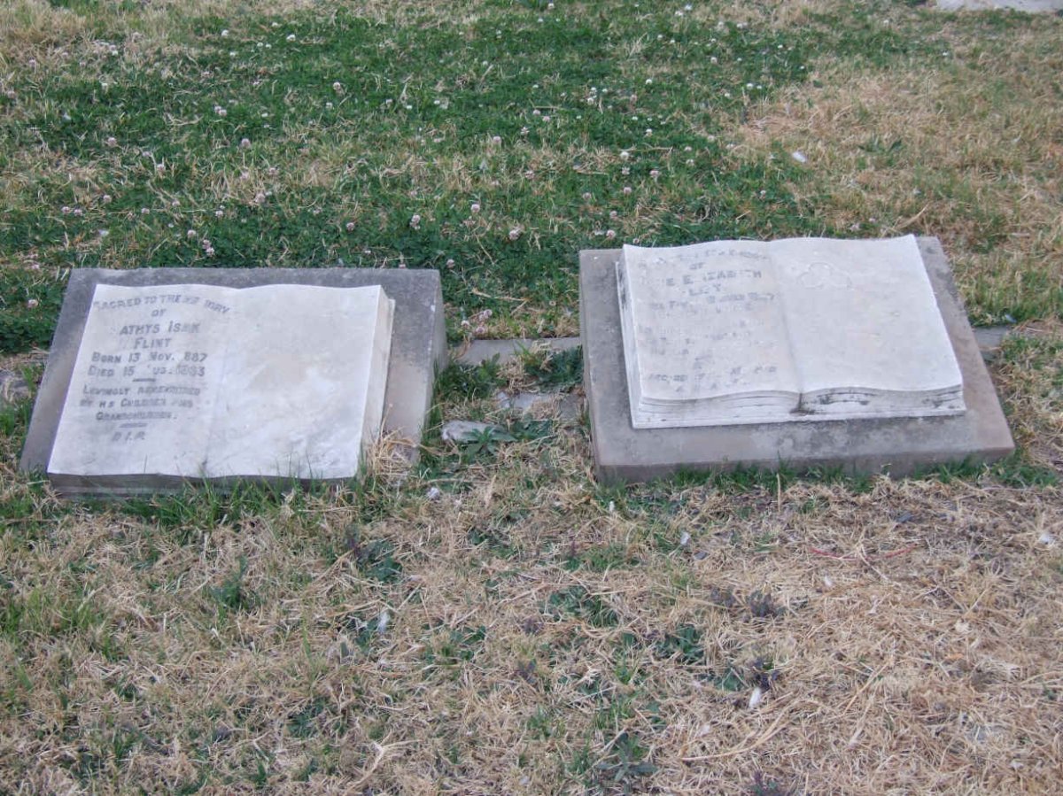 FLINT Mathys Isak 1887-1963 &amp; Jane Elizabeth 1897-1936