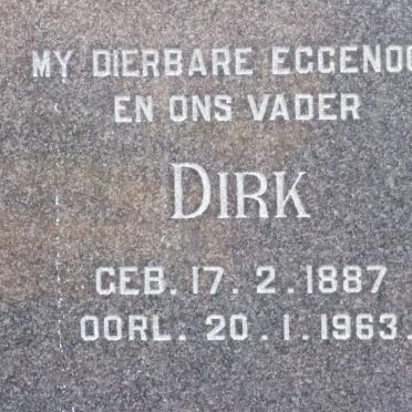 HERBST Dirk 1887-1963 &amp; Rachel Maria Johanna STOOP 1887-1966
