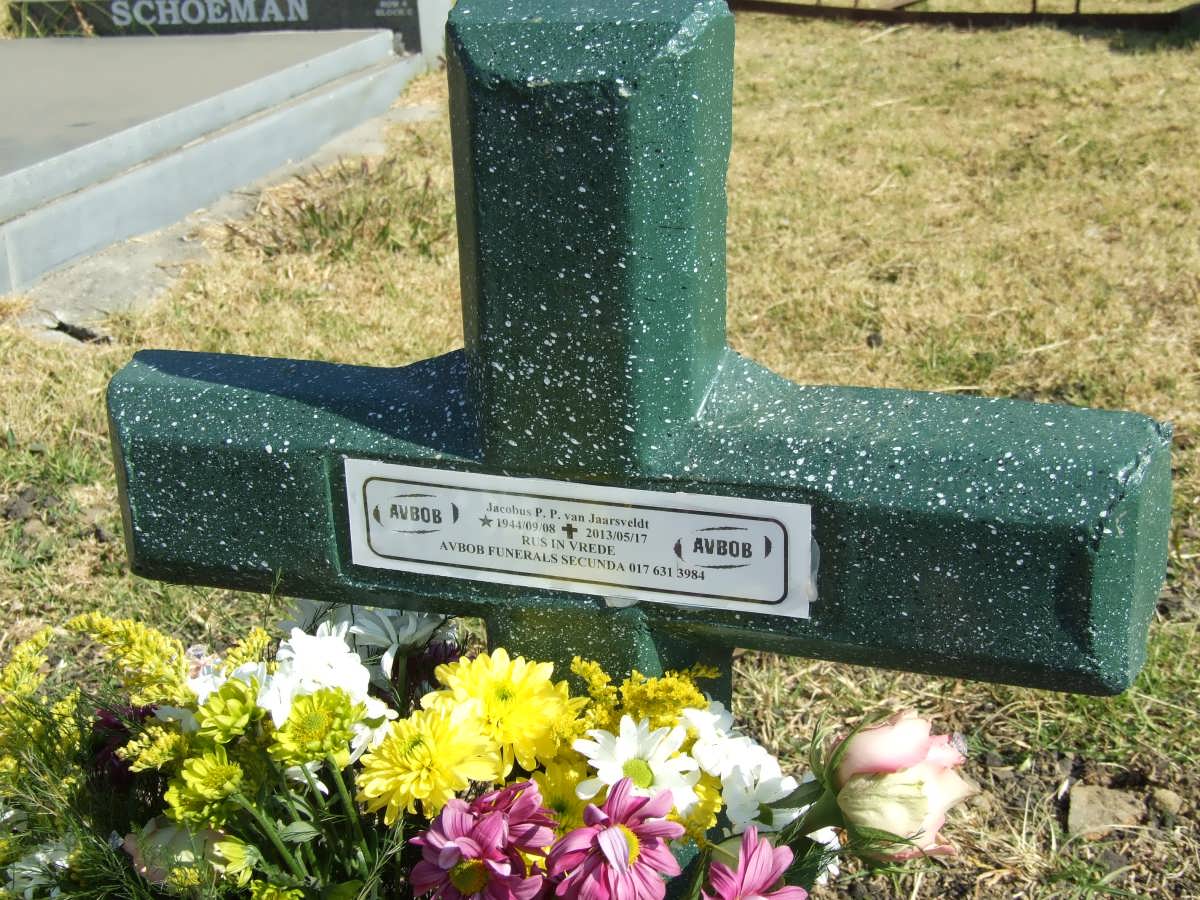 JAARSVELDT Jacobus P.P., van 1944-2013