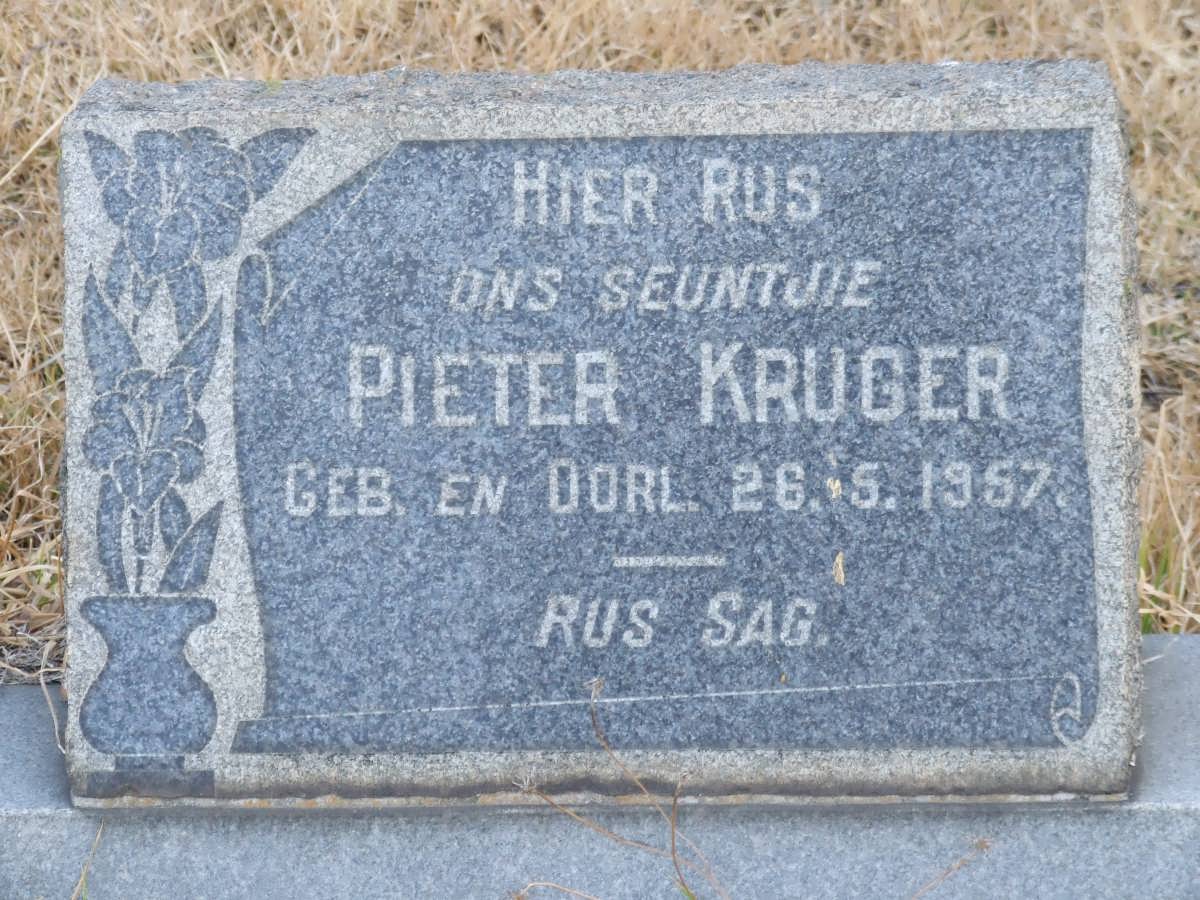 KRUGER Pieter 1957-1957