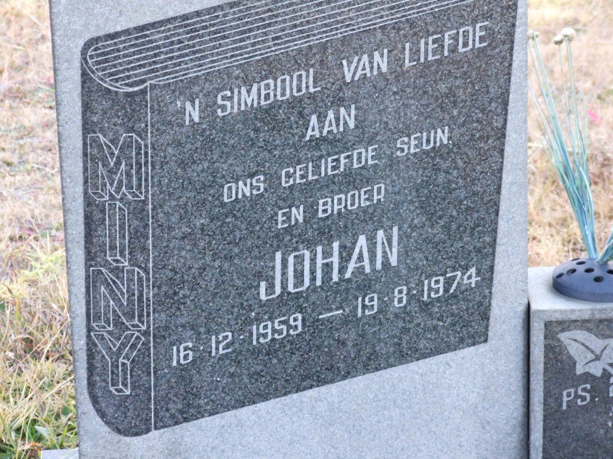 MINY Johan 1959-1974