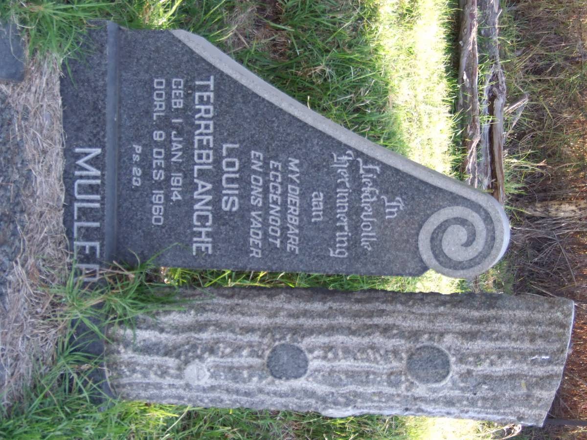 MULLER Louis Terreblanche 1914-1960