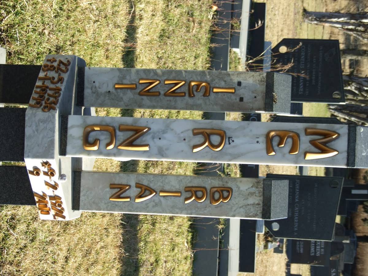 MEIRING Brian 1924-200? &amp; Miennie 1936-1999