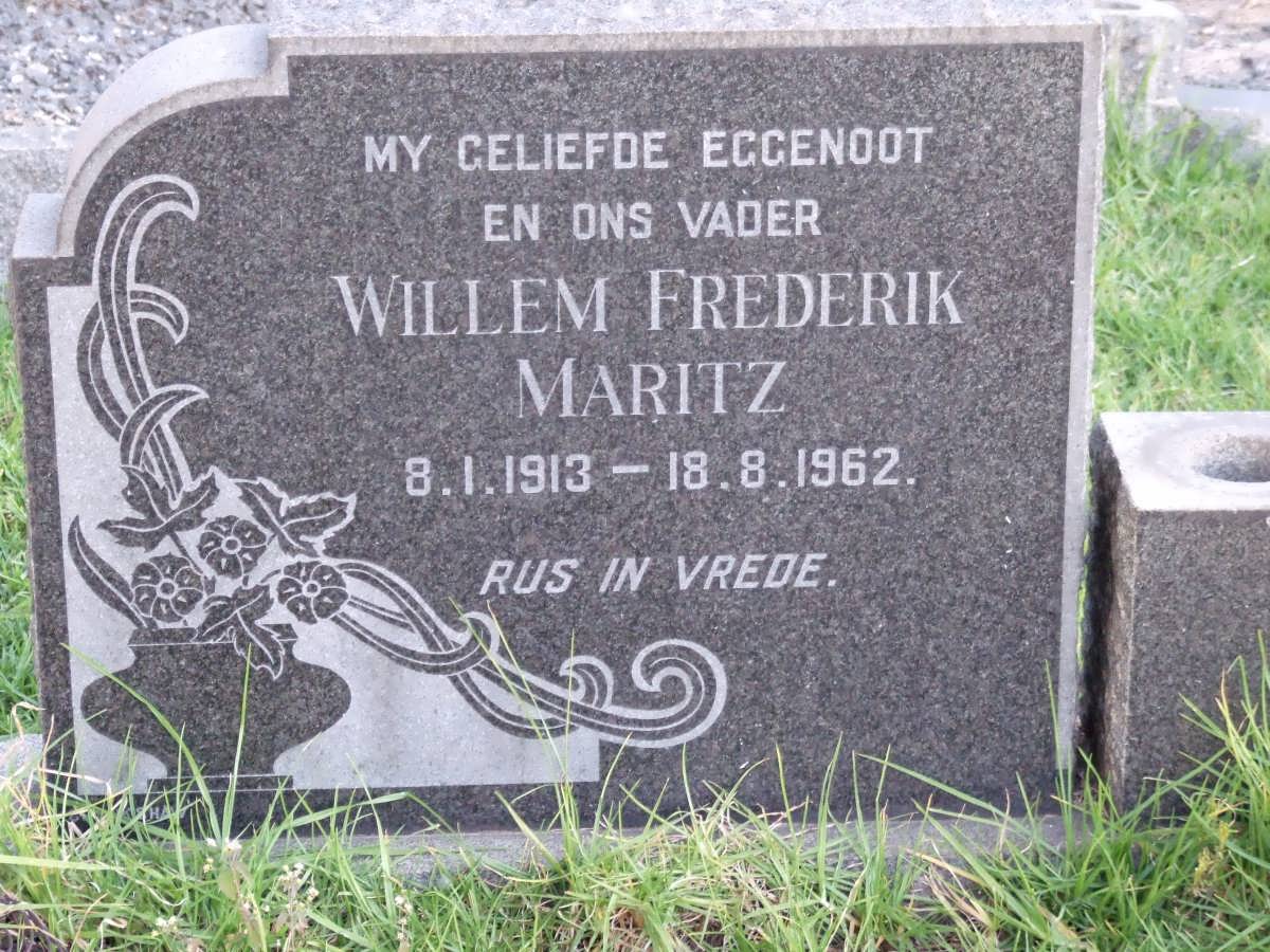 MARITZ Willem Frederik 1913-1962