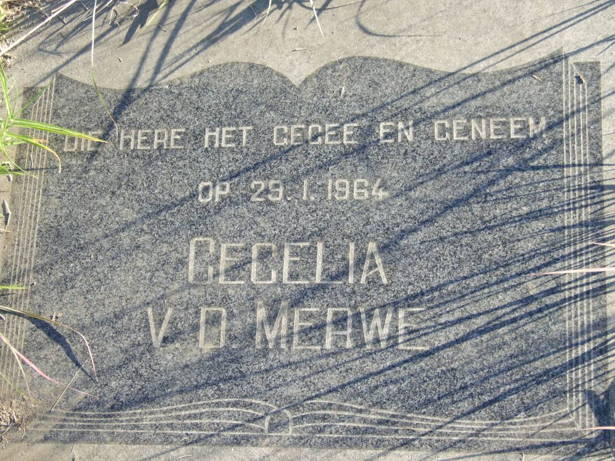 MERWE Cecelia, v.d. 1964-1964