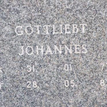 NIEMAND Gottliebt Johannes 1977-1982