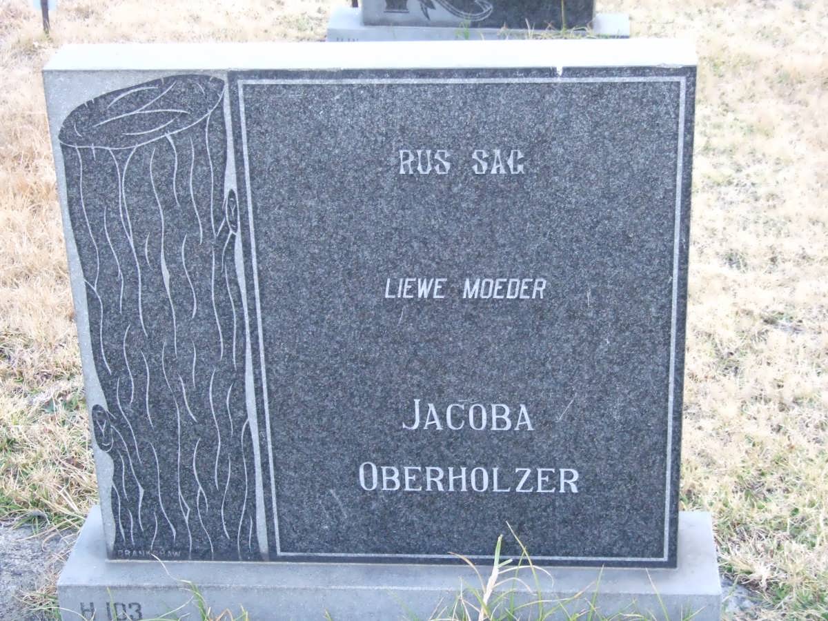 OBERHOLZER Jacoba