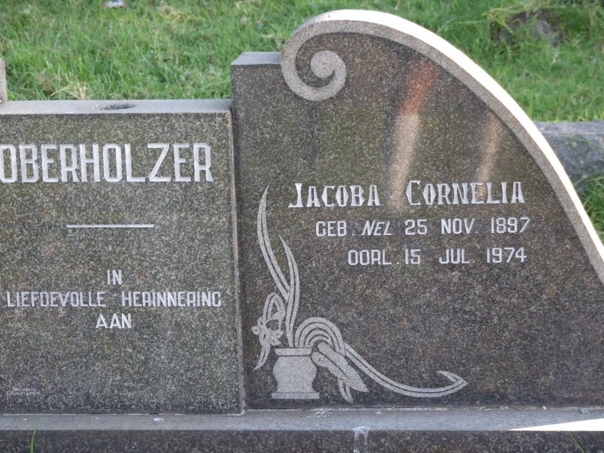 OBERHOLZER Nicolaas Christoffel 1892-1963 &amp; Jacoba Cornelia NEL 1897-1974