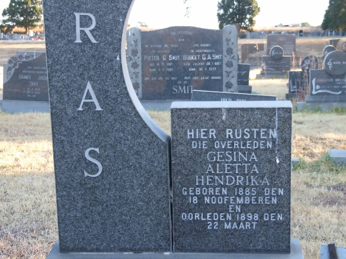 RAS Gesina Aletta Hendrika 1885-1898