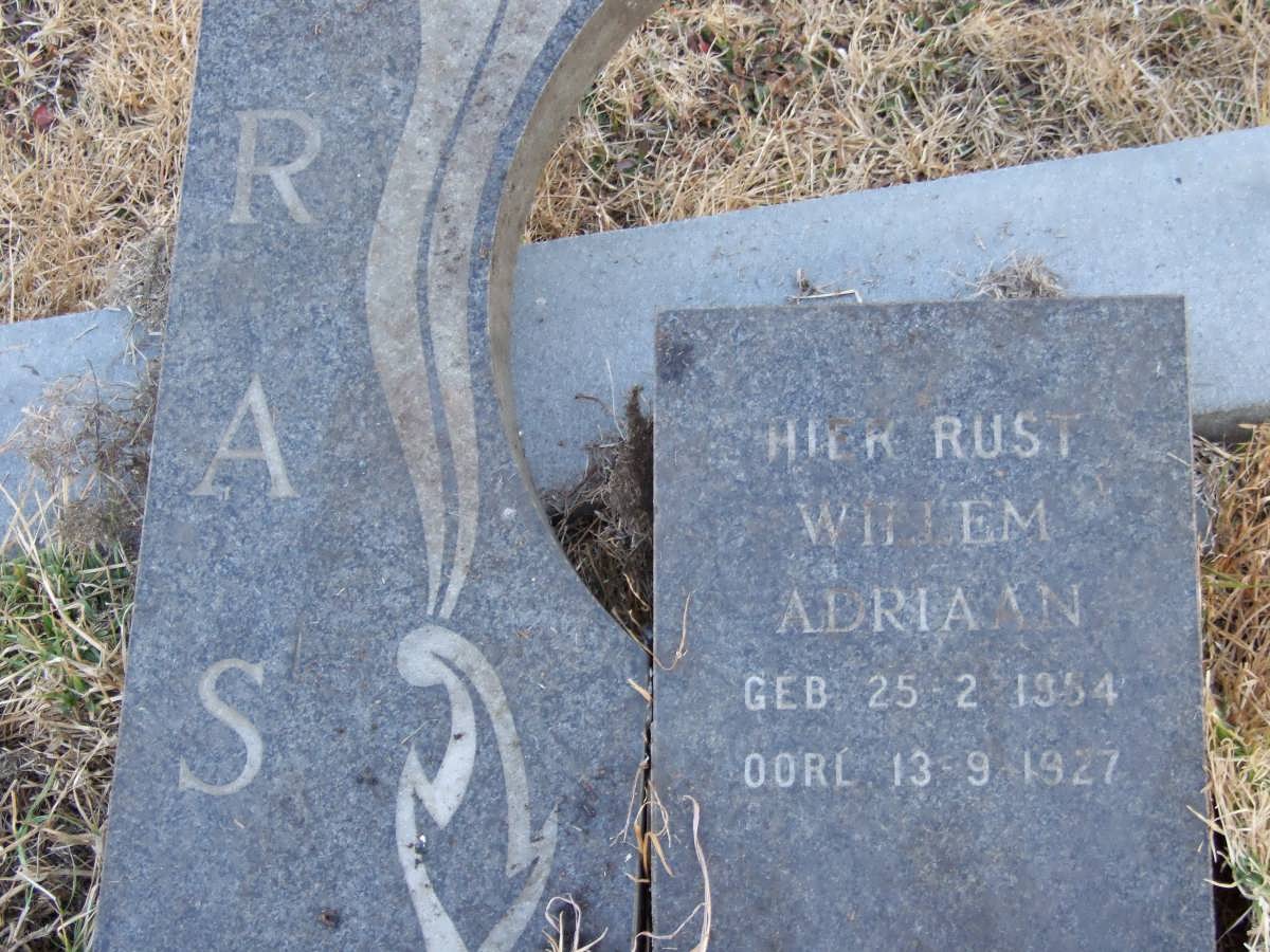 RAS Willem Adriaan 1854-1927