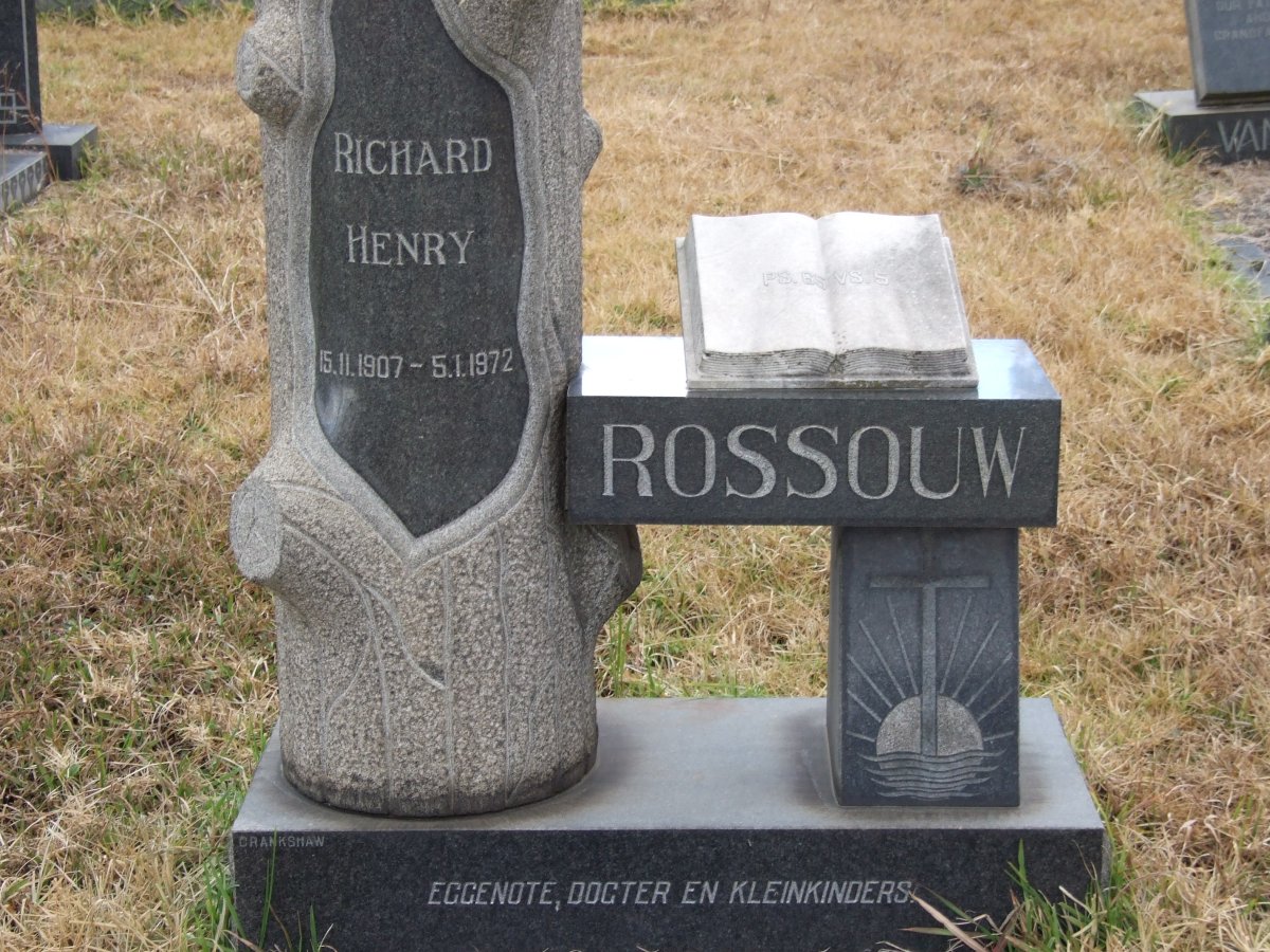 ROSSOUW Richard Henry 1907-1972