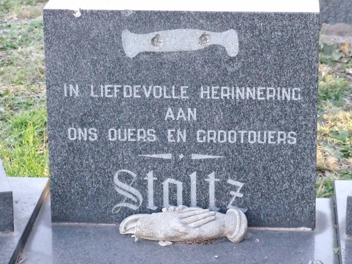 STOLTZ Andries 1905-1982 &amp; Lenie 1917-1997