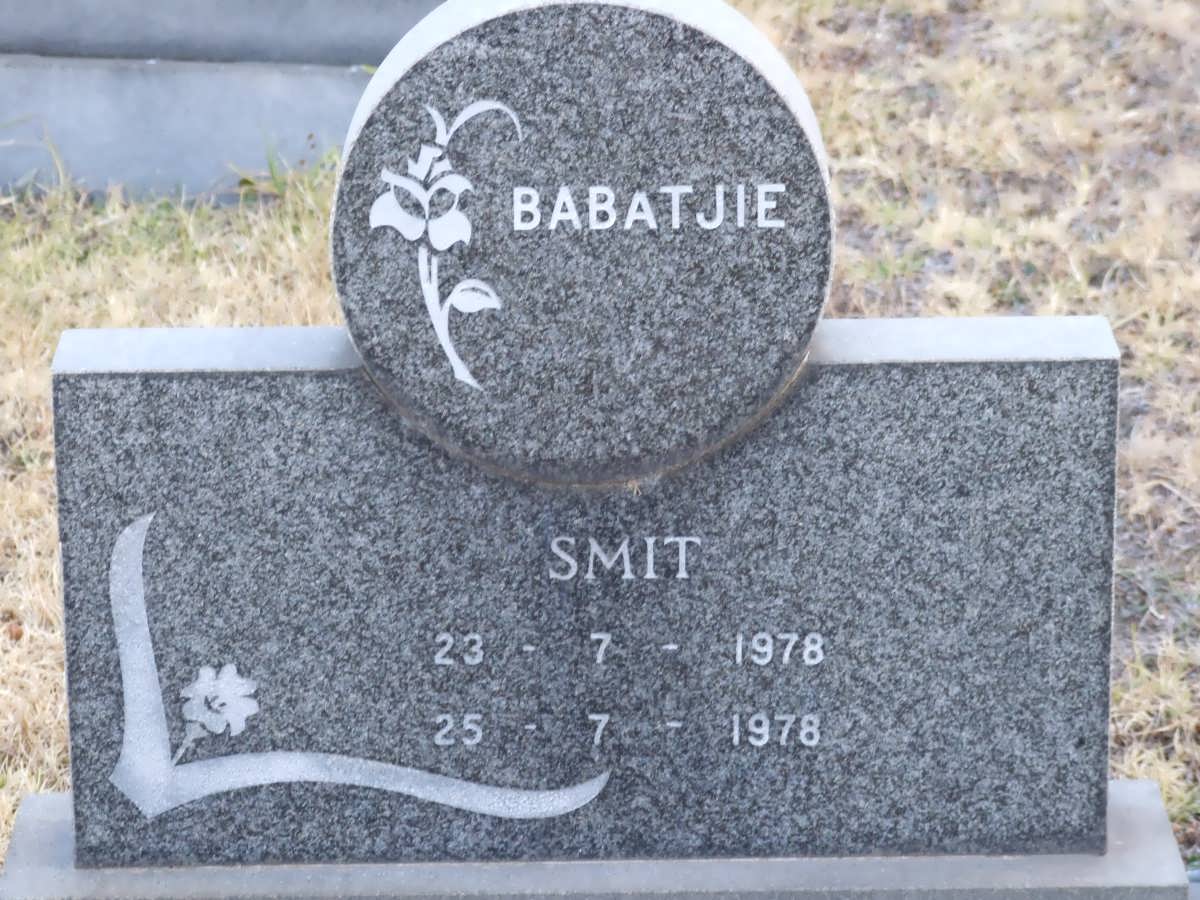 SMIT Babatjie 1978-1978