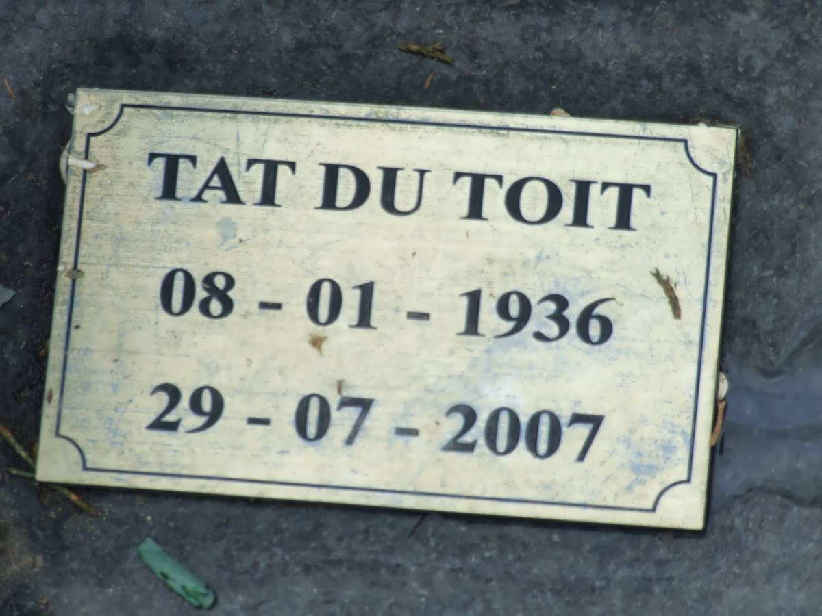 TOIT Tat, du 1936-2007
