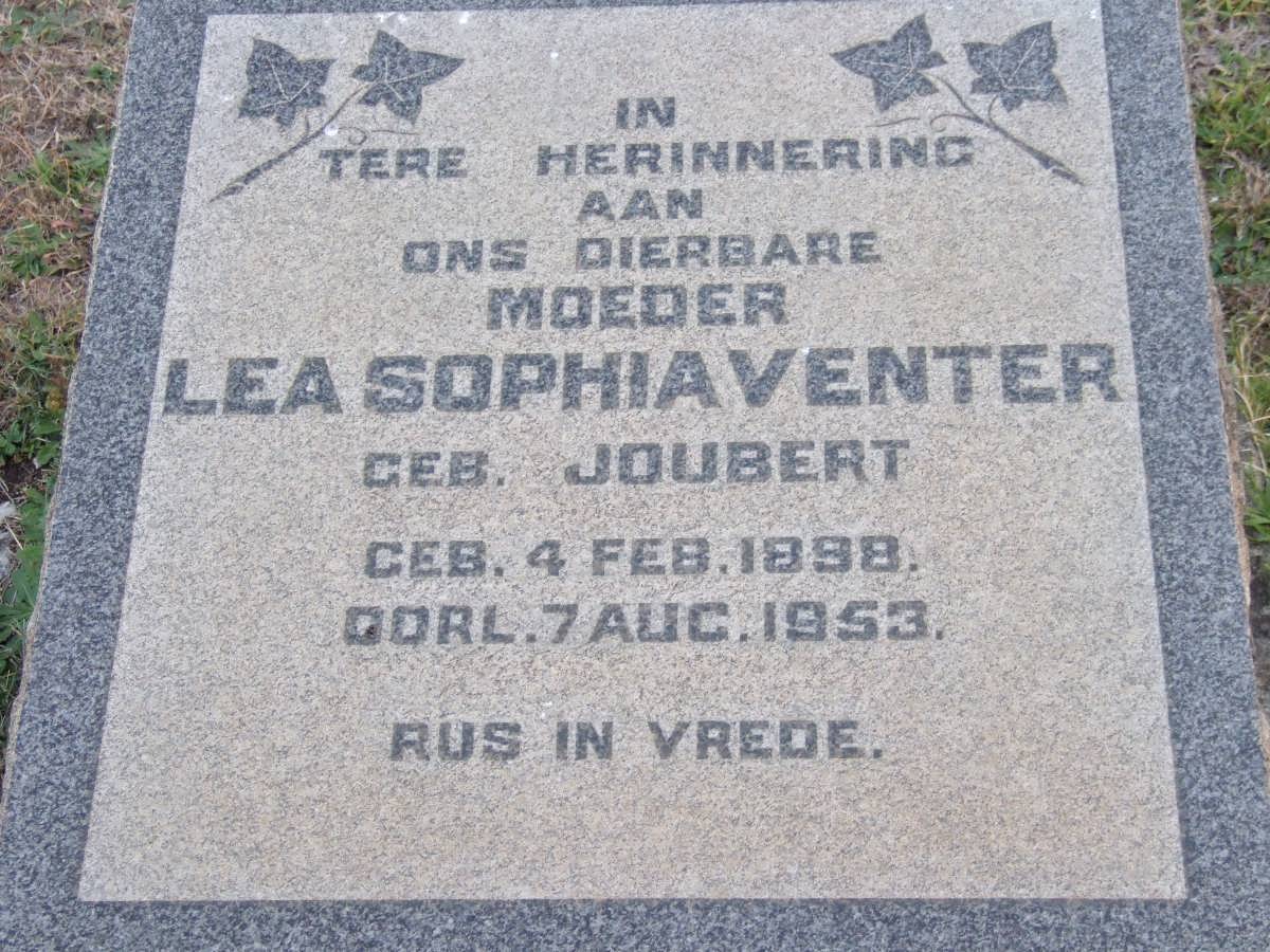 VENTER Lea Sophia nee JOUBERT 1898-1953