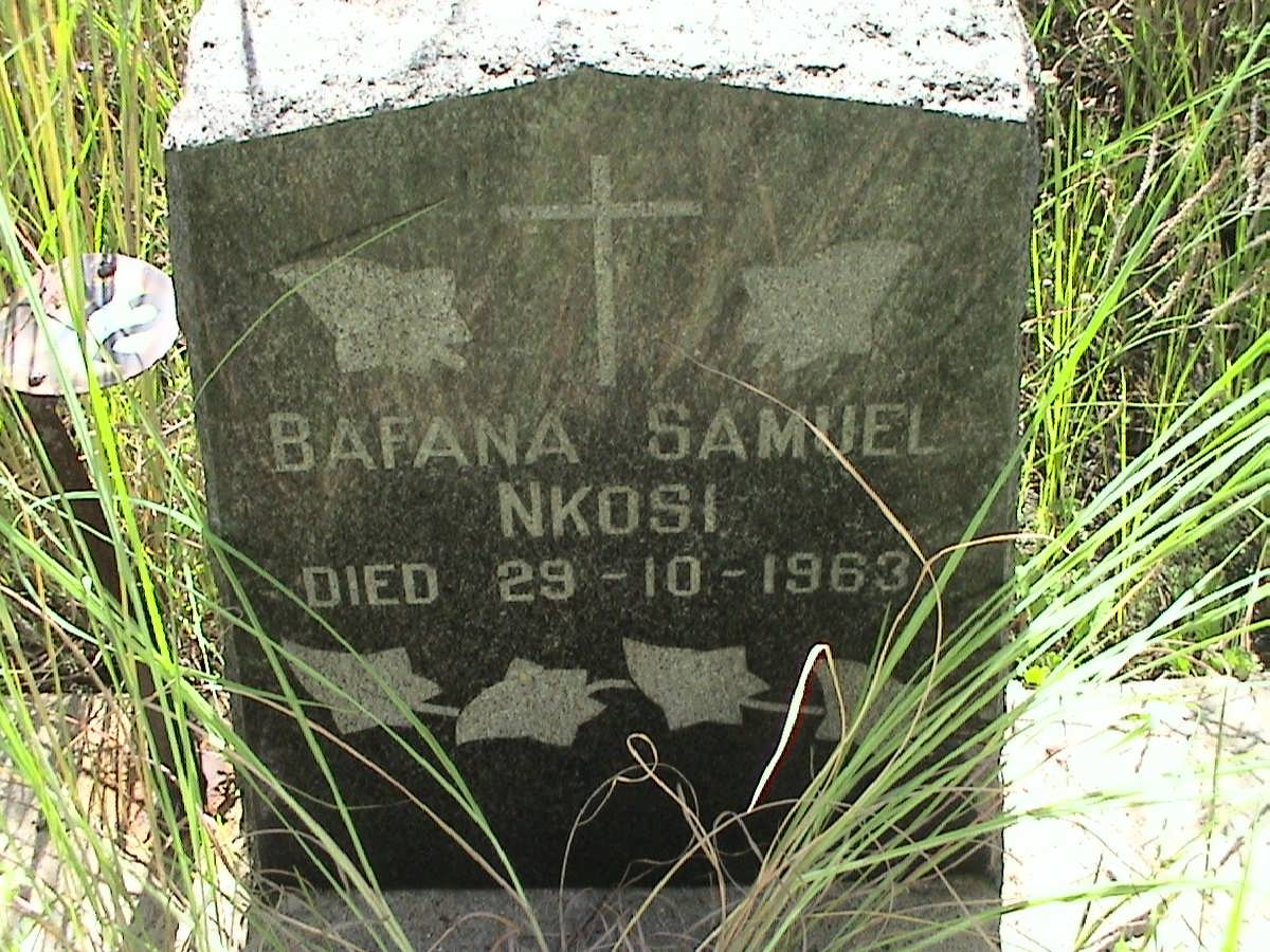 NKOSI Bafana Samuel -1963