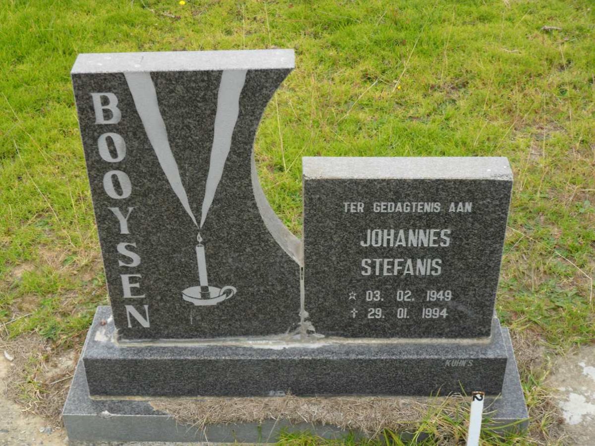 BOOYSEN Johannes Stefanus 1949-1994