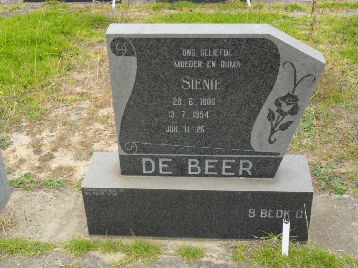 BEER Sienie, de 1906-1994