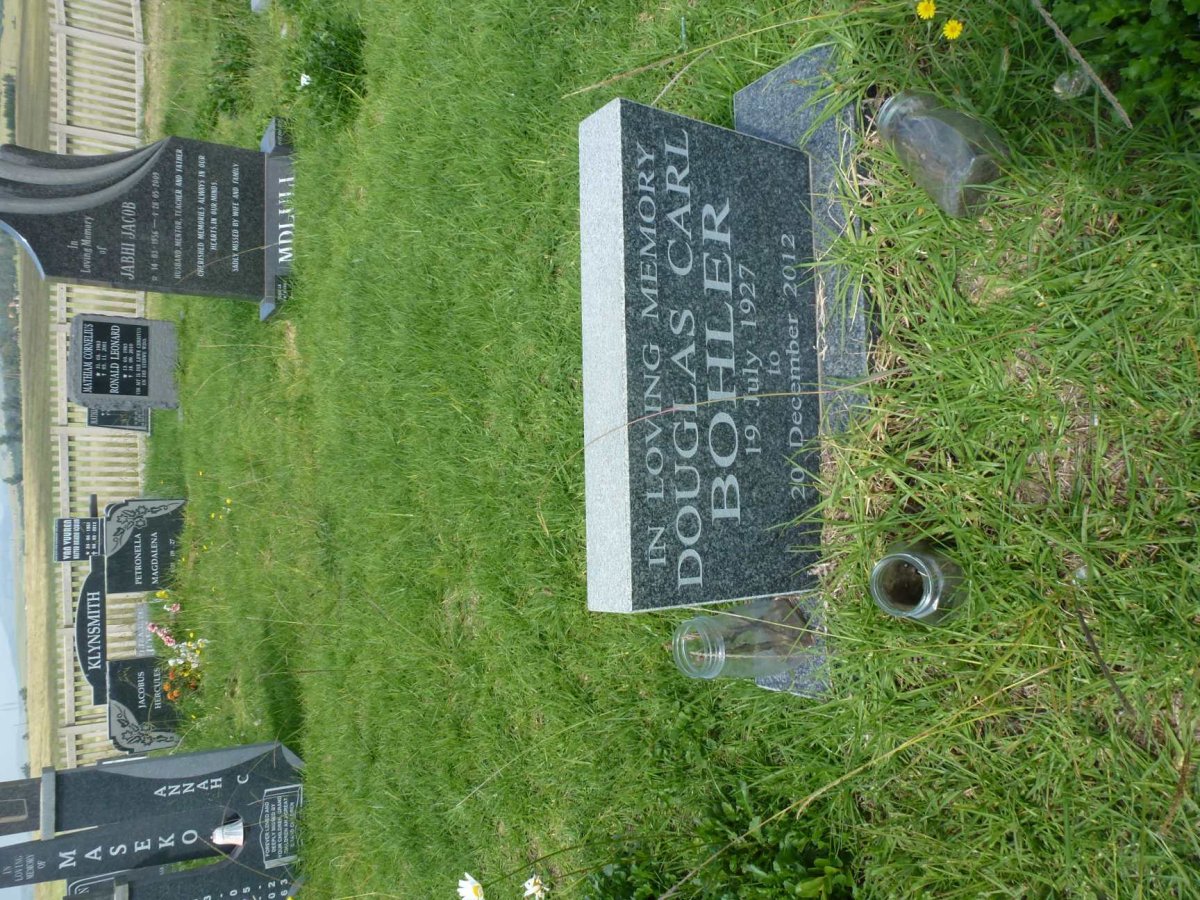 BOHLER Douglas Carl 1927-2012