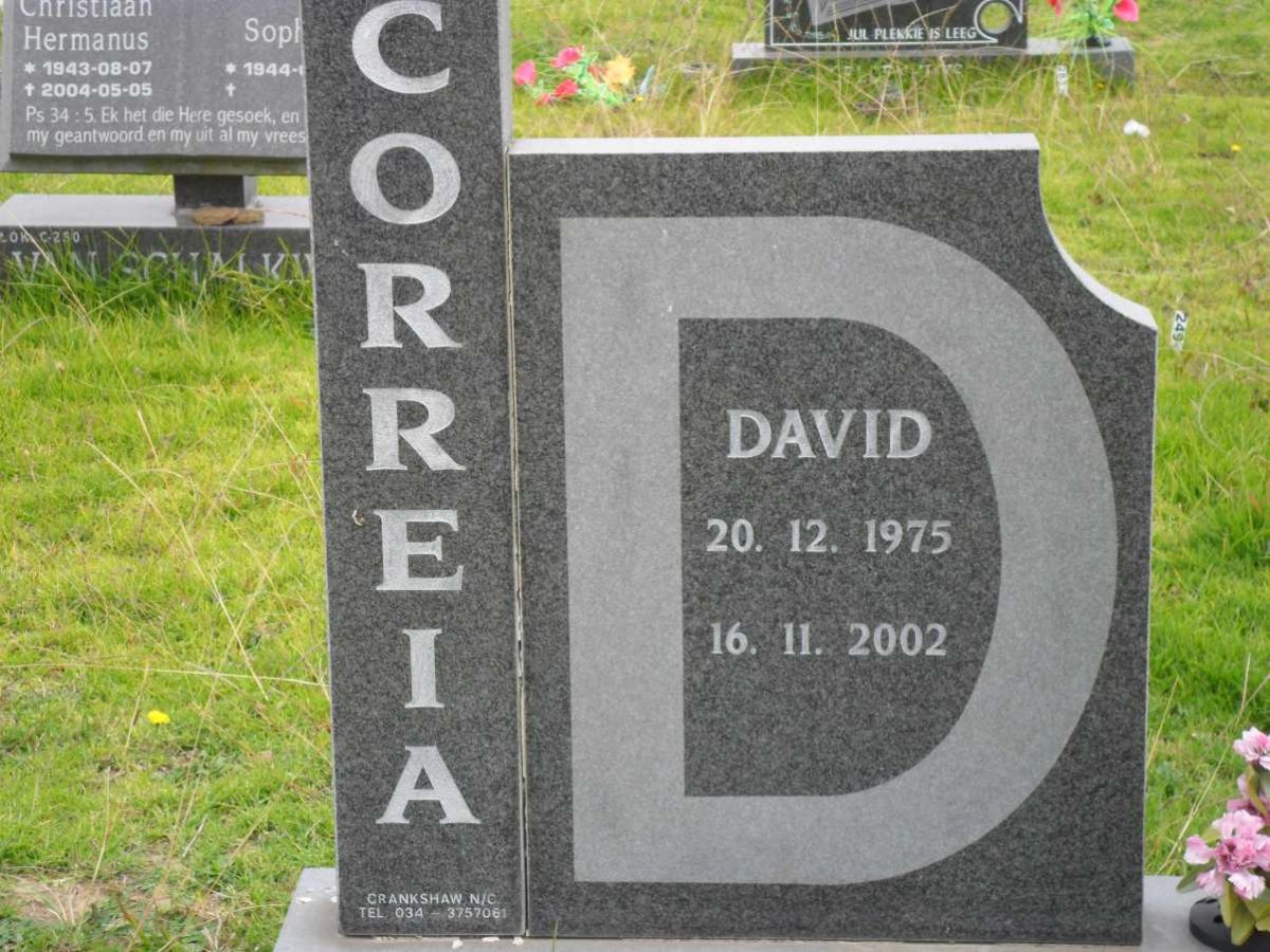 CORREIA David 1975-2002