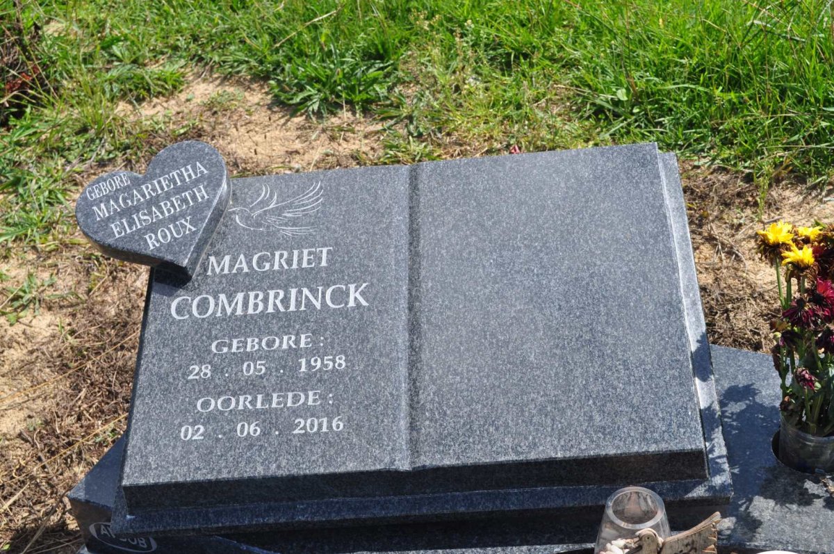 COMBRINCK Magarietha Elisabeth nee ROUX 1958-2016