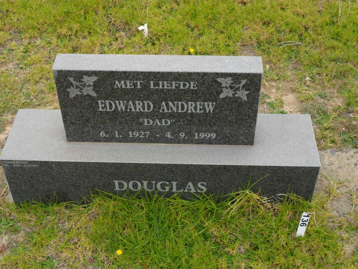 DOUGLAS Edward Andrew 1927-1999