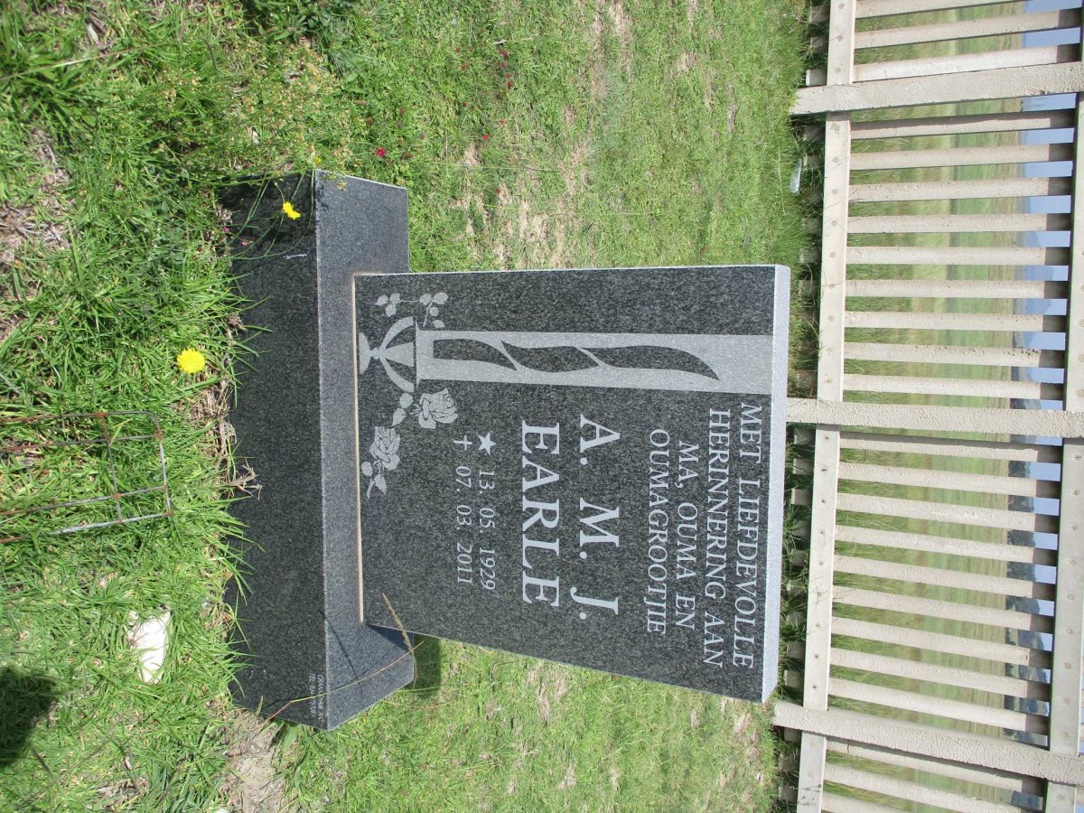 EARL A.M.J. 1929-2011