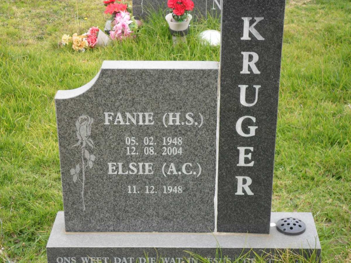 KRUGER H.S. 1948-2004 &amp; A.C. 1948-
